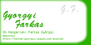 gyorgyi farkas business card